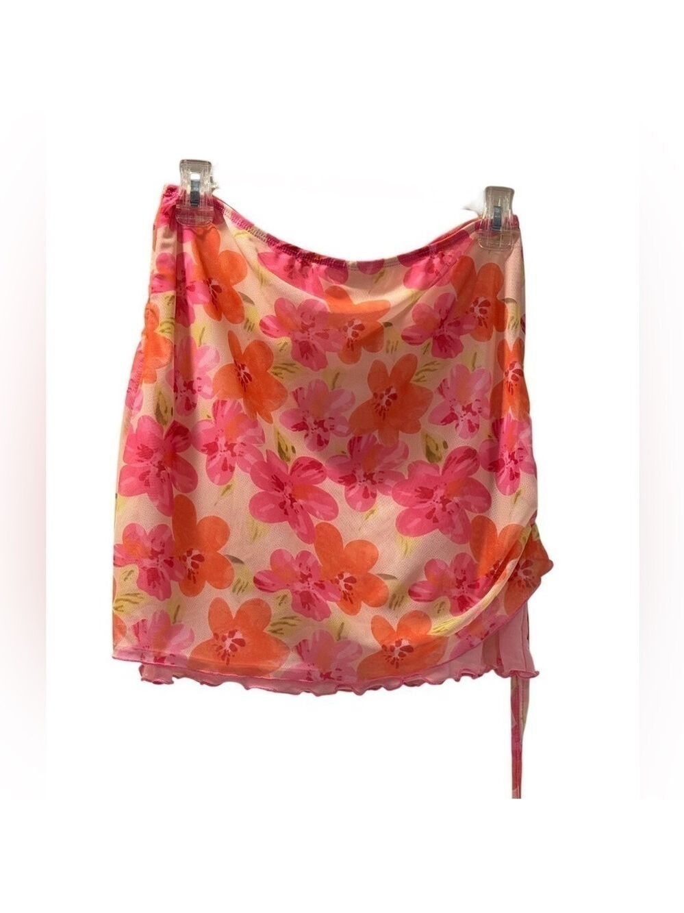 Weekend Floral Mini Skirt Large